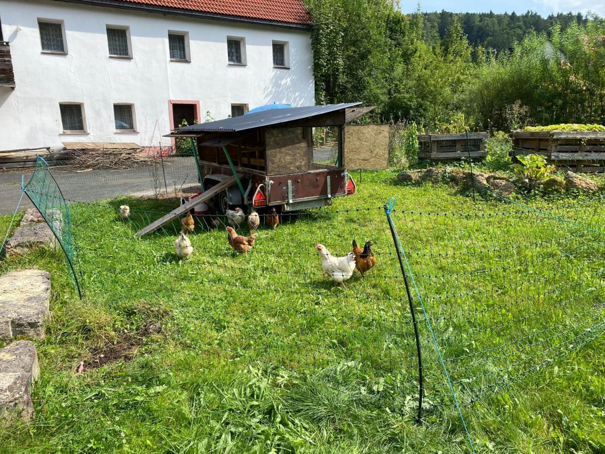 Gasthof Zur Sagemuhle Lejlighed Hiltpoltstein Eksteriør billede